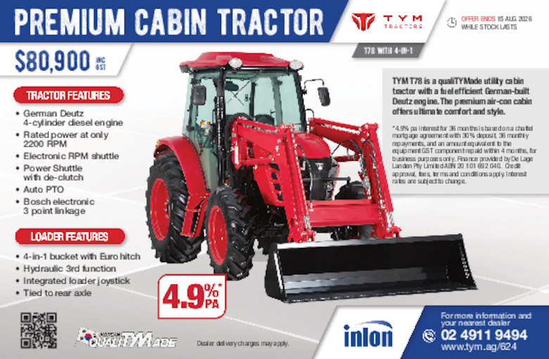 TYM T78 Cab oe 15.08